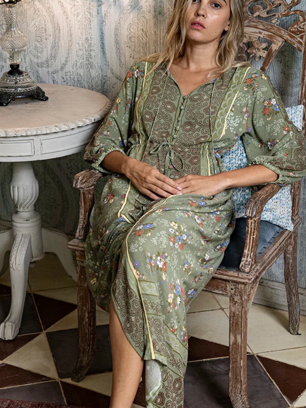 Tulle and Batiste Rosanne Boho Dress